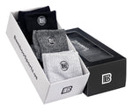 Premium Bamboo Rayon Quarter High Crew Socks | 3/6-Pack