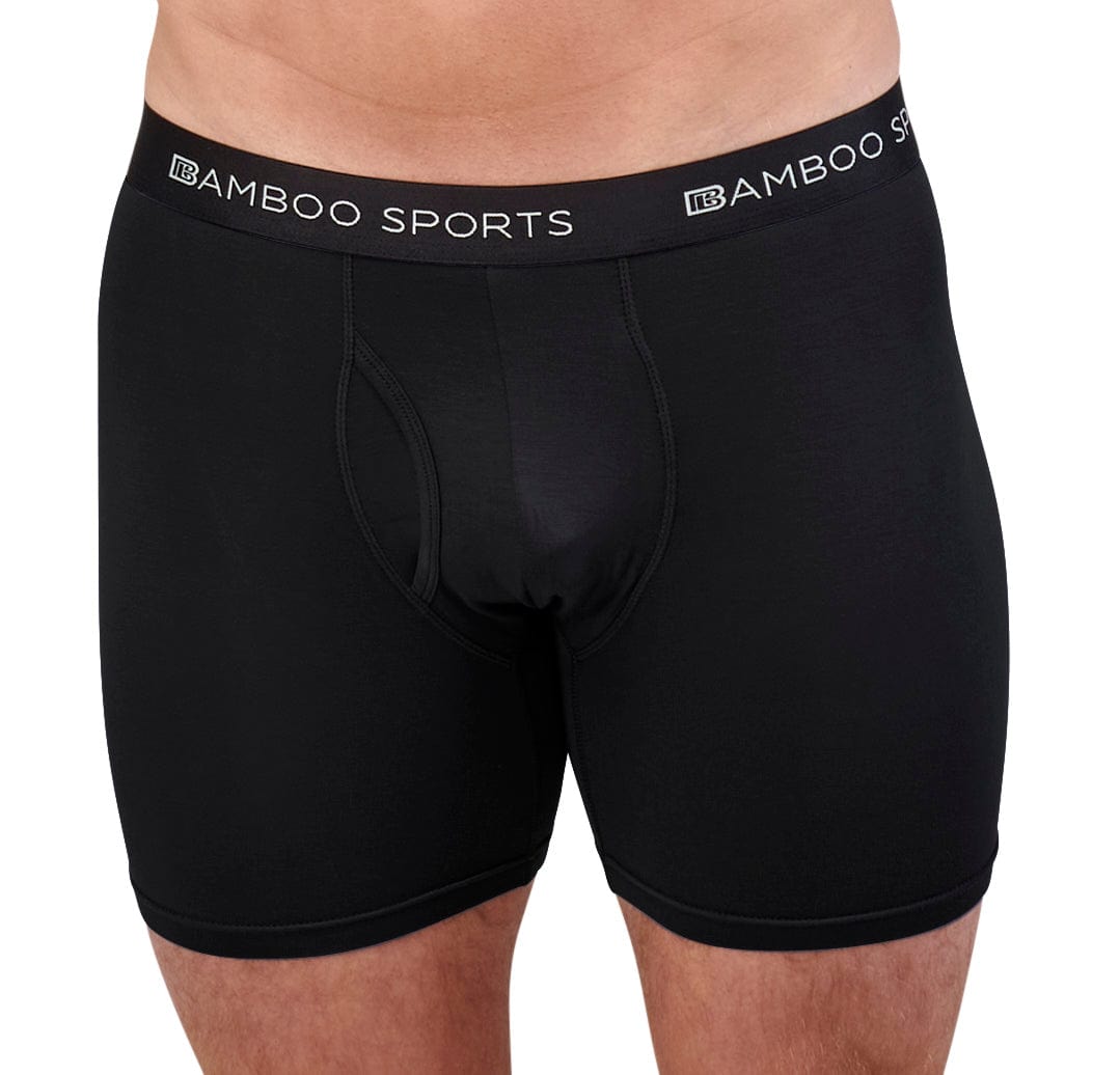 Men's 4" Inseam Bamboo Rayon Boxer Briefs | 4-Pack