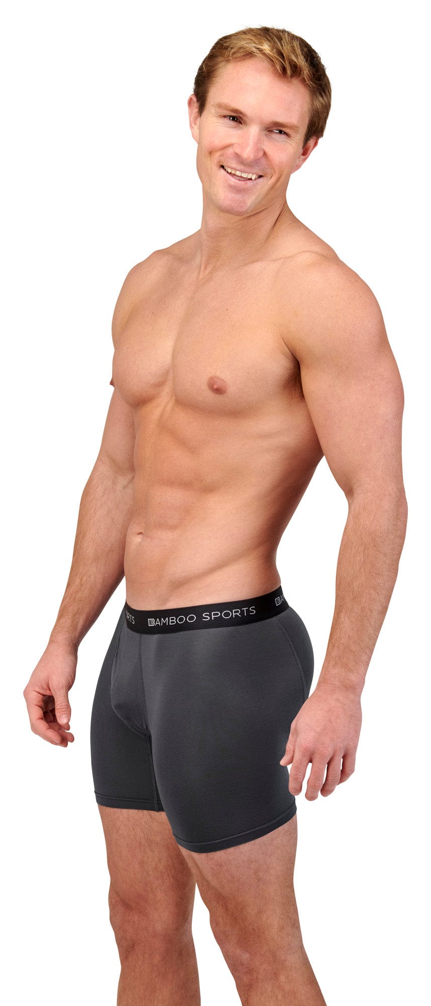 Men's 4" Inseam Bamboo Rayon Boxer Briefs | 4-Pack