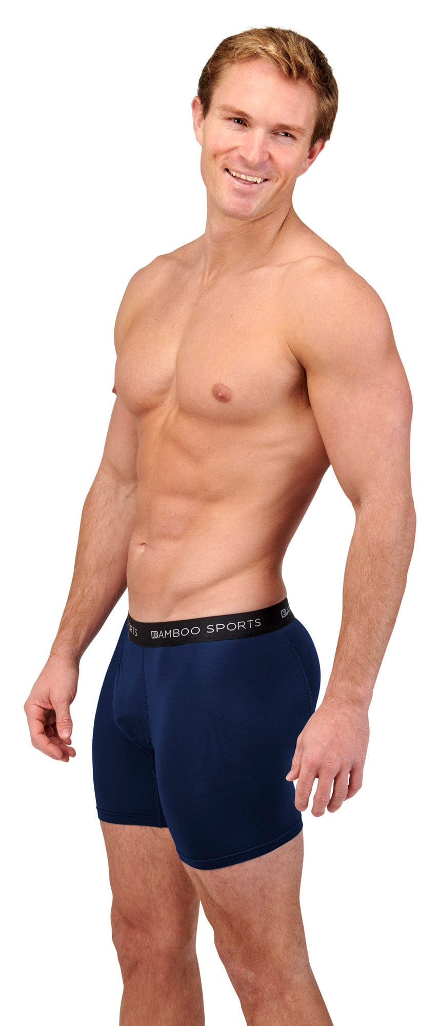 Men's 4" Inseam Bamboo Rayon Boxer Briefs | 4-Pack