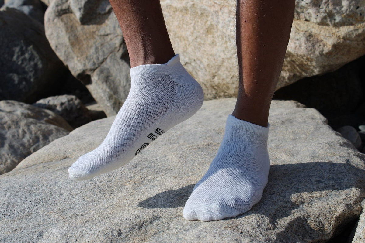 Unisex No Show Bamboo Rayon Socks | 3/6-Pack