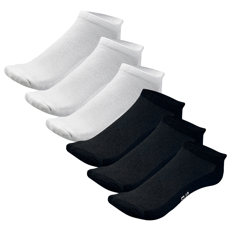 Unisex No Show Bamboo Rayon Socks | 3/6-Pack