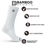 Premium Bamboo Rayon Crew Socks | 3/6-Pack