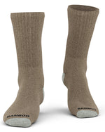 Premium Bamboo Rayon Crew Socks | 3/6-Pack