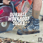 Premium Bamboo Rayon Crew Socks | 3/6-Pack