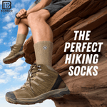 Premium Bamboo Rayon Crew Socks | 3/6-Pack