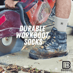 Premium Bamboo Rayon Crew Socks | 3/6-Pack