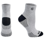 Premium Bamboo Rayon Quarter High Crew Socks | 3/6-Pack