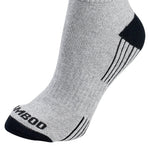 Premium Bamboo Rayon Quarter High Crew Socks | 3/6-Pack