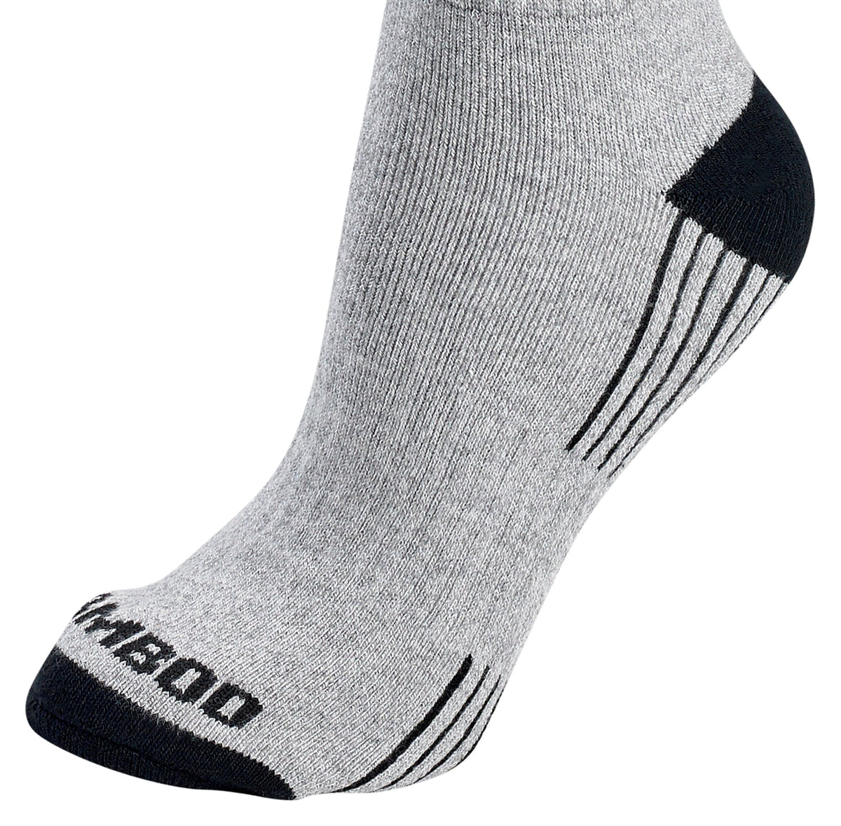 Premium Bamboo Rayon Quarter High Crew Socks | 3/6-Pack