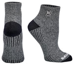 Premium Bamboo Rayon Quarter High Crew Socks | 3/6-Pack
