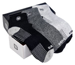 Premium Bamboo Rayon Quarter High Crew Socks | 3/6-Pack