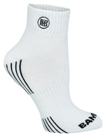 Premium Bamboo Rayon Quarter High Crew Socks | 3/6-Pack