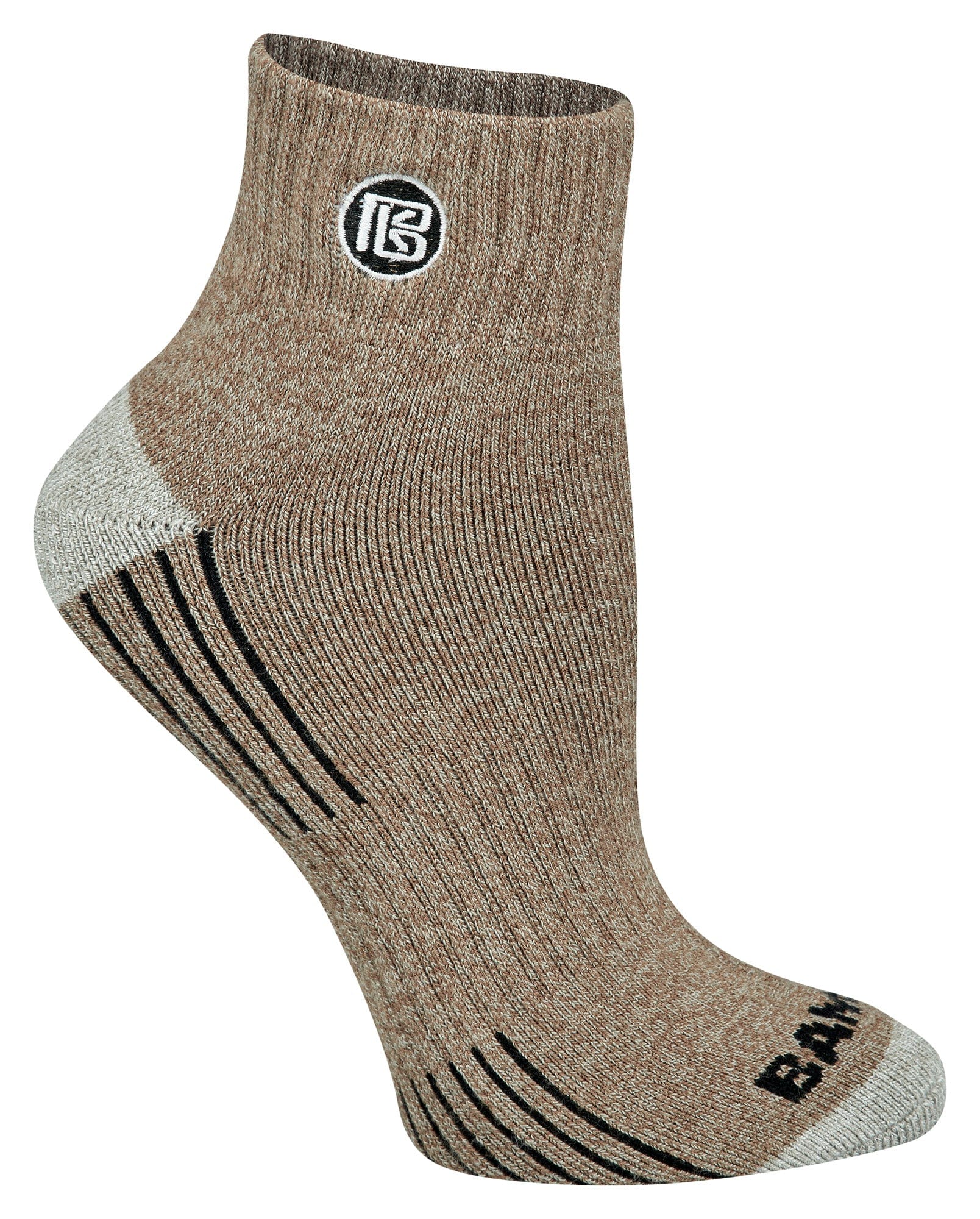 Premium Bamboo Rayon Quarter High Crew Socks | 3/6-Pack