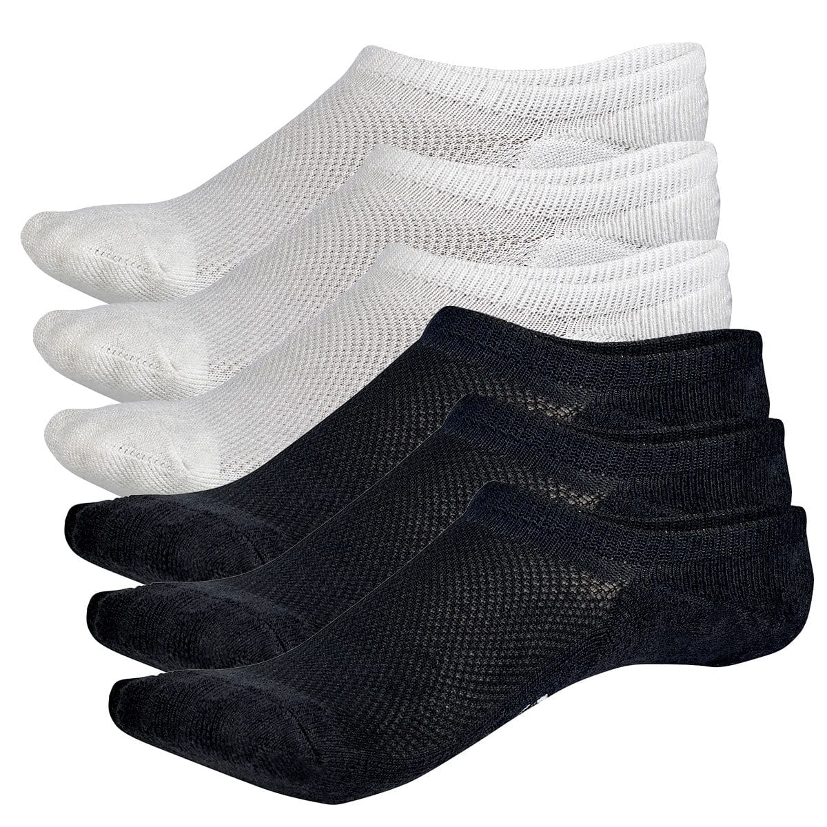 Invisible No Show Bamboo Rayon Socks | 3/6-Pack