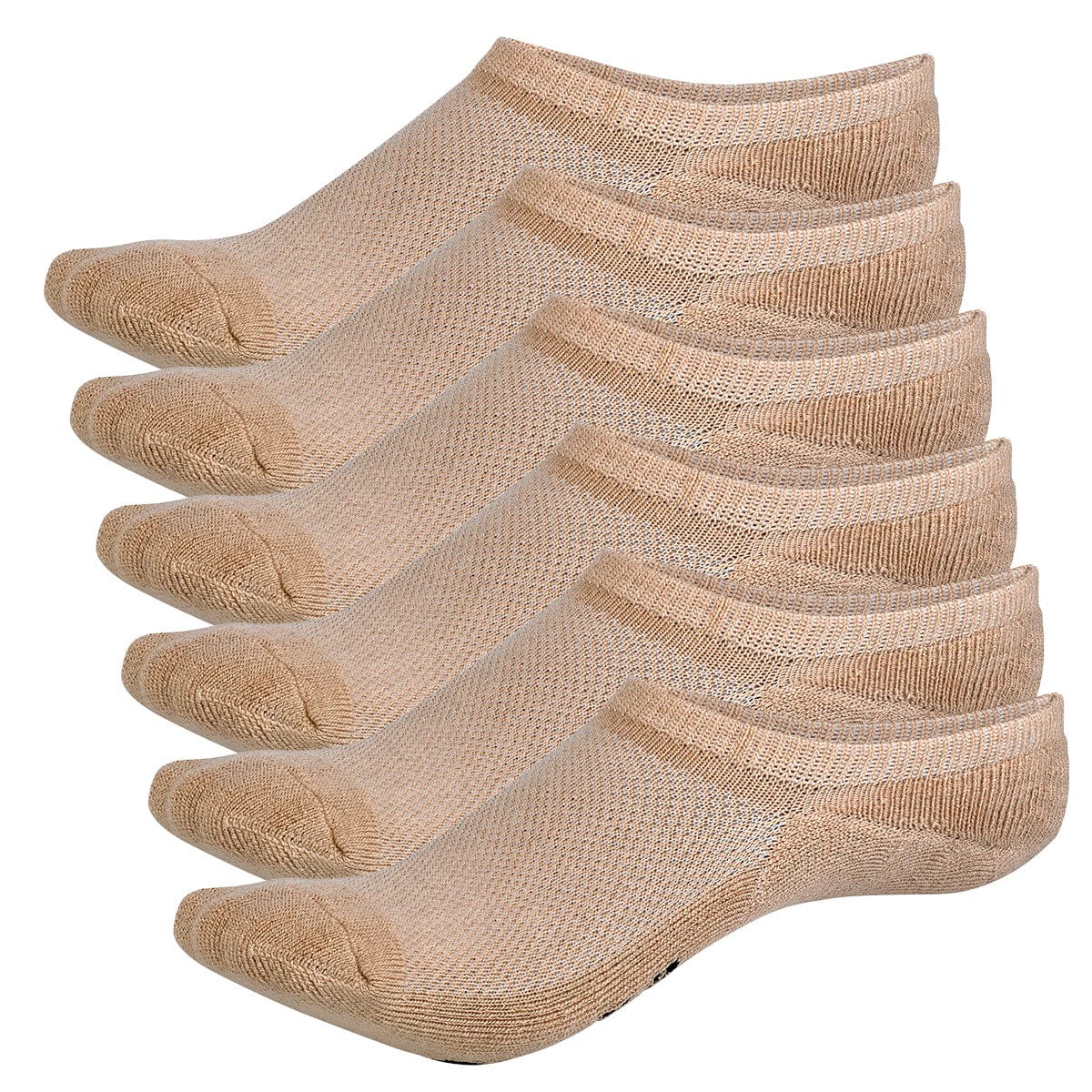 Invisible No Show Bamboo Rayon Socks | 3/6-Pack