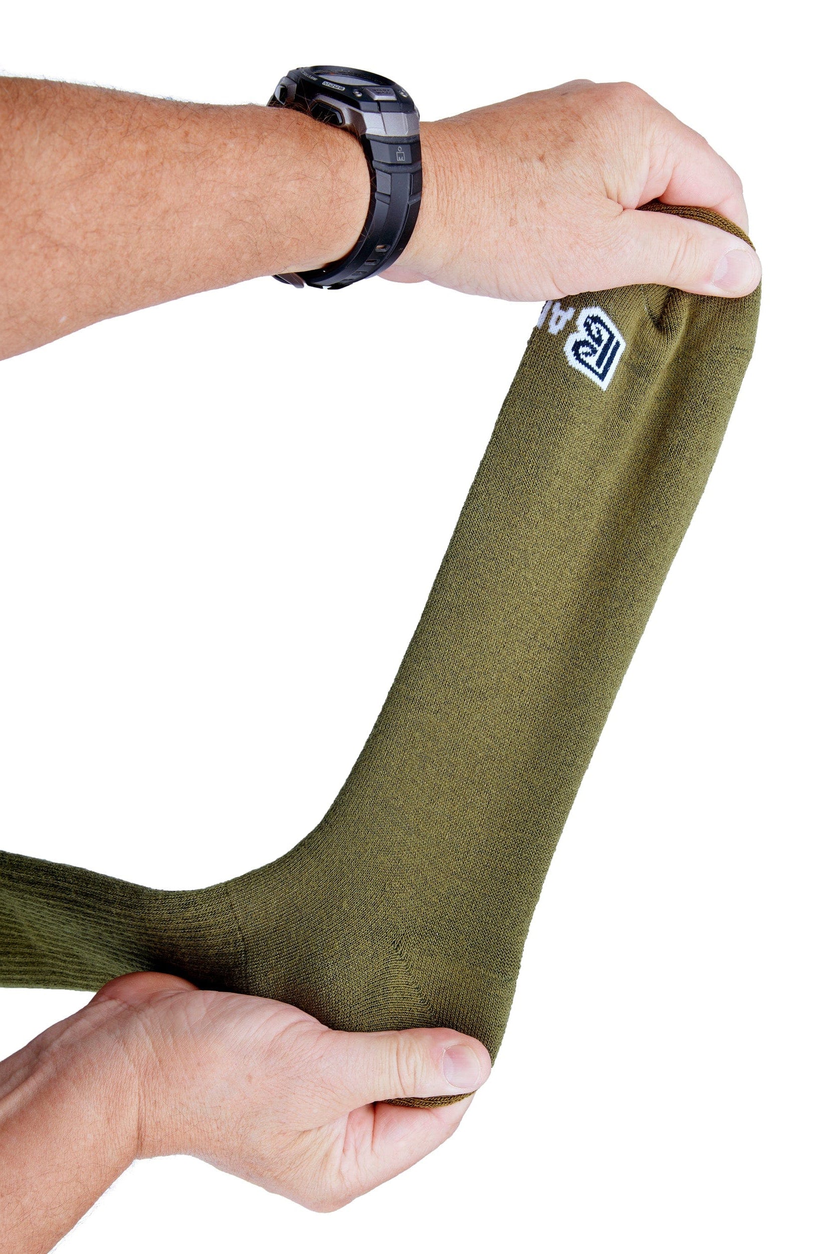 Knee High Premium Crew Socks (2 Pack)