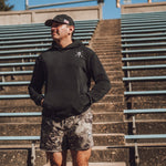 MEN'S | BASE LAYER HOODIE : BLACK