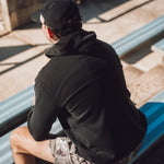 MEN'S | BASE LAYER HOODIE : BLACK