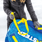 WOW Watersports SnowSteer Snow Sled with Lying Position for Easy Sledding