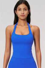 The Empower Halter Crop Top Leggings 2-Piece Set