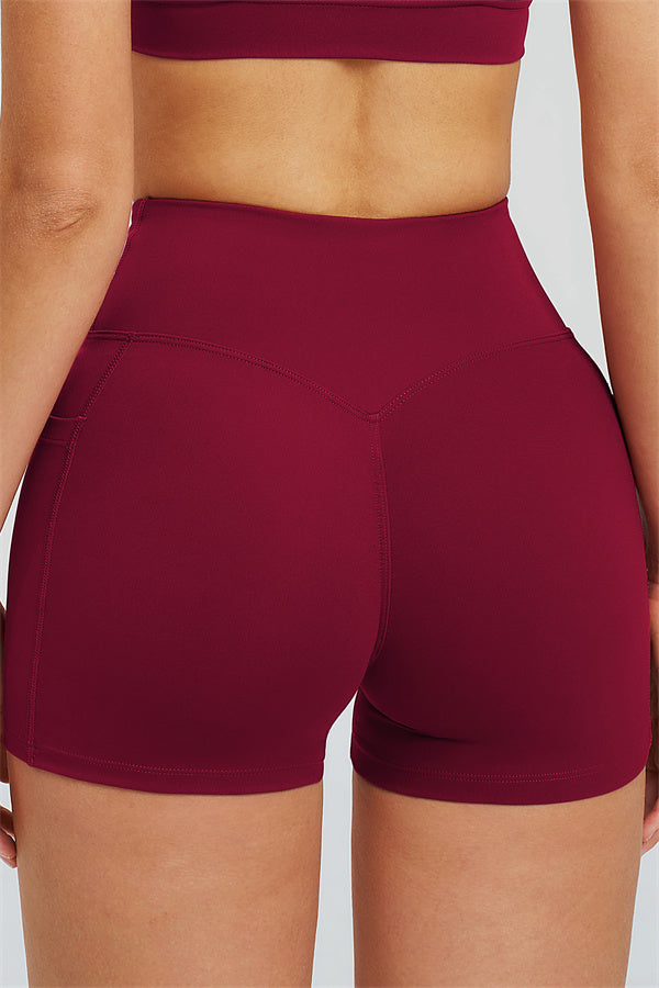 The Sizzle Zip Jacket Sports Bra Shorts | 3-Piece Set