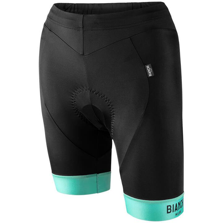 Bianchi Milano Avola Women's Cycling Shorts | Black/Celeste