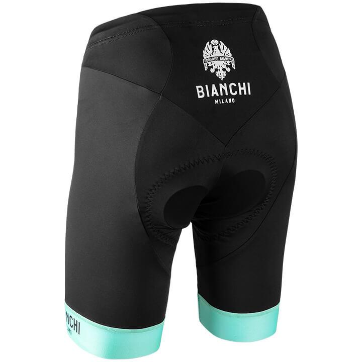 Bianchi Milano Avola Women's Cycling Shorts | Black/Celeste