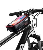 Top Tube WP Hard Shell Cycling Bag with TPU Touch Screen Phone Case