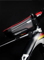 Top Tube WP Hard Shell Cycling Bag with TPU Touch Screen Phone Case
