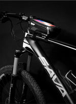 Top Tube WP Hard Shell Cycling Bag with TPU Touch Screen Phone Case