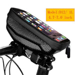 Top Tube WP Hard Shell Cycling Bag with TPU Touch Screen Phone Case