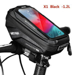 Top Tube WP Hard Shell Cycling Bag with TPU Touch Screen Phone Case