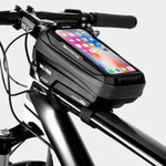 Top Tube WP Hard Shell Cycling Bag with TPU Touch Screen Phone Case