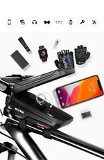 Top Tube WP Hard Shell Cycling Bag with TPU Touch Screen Phone Case