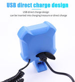 Bike Electric Horn Bell with Lights | USB Charging 1200mAh