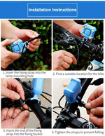 Bike Electric Horn Bell with Lights | USB Charging 1200mAh