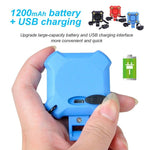 Bike Electric Horn Bell with Lights | USB Charging 1200mAh
