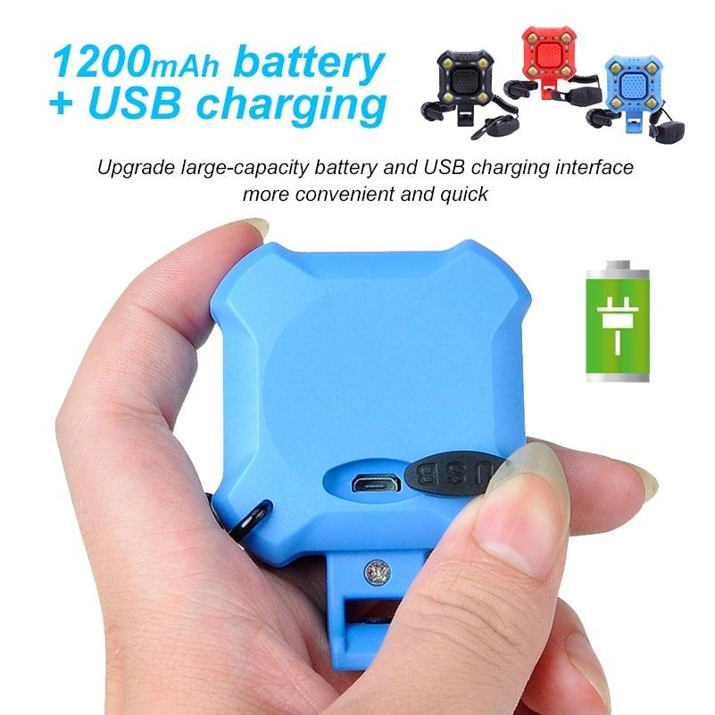 Bike Electric Horn Bell with Lights | USB Charging 1200mAh