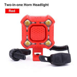 Bike Electric Horn Bell with Lights | USB Charging 1200mAh