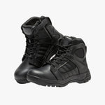 Botas Pro Black Men's 6” Side Zipper Rubber Sole Tactical Boots | BMP111BK