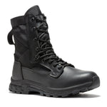 Botas Pro Black Men's 8" Side Zipper Military Tactical Boots | BP401BK