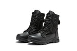 Botas Pro Black Men's 8" Side Zipper Military Tactical Boots | BP401BK
