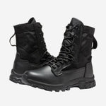 Botas Pro Black Men's 8" Side Zipper Military Tactical Boots | BP401BK