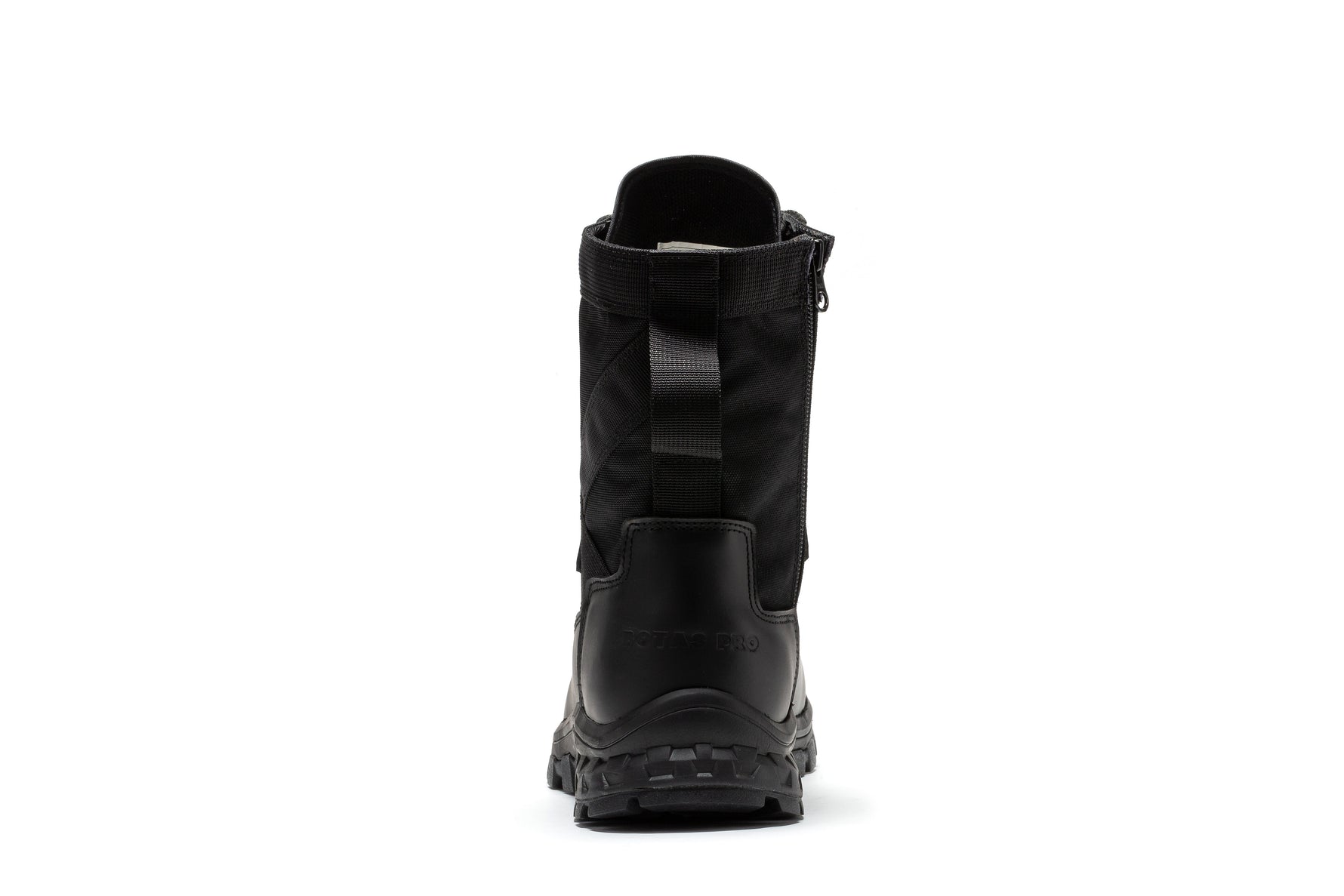 Botas Pro Black Men's 8" Side Zipper Military Tactical Boots | BP401BK