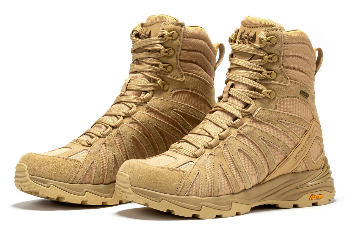 Botas Pro Sand 8” Waterproof Tactical Boots with VIBRAM® Traction Lug Outsole | BP22820