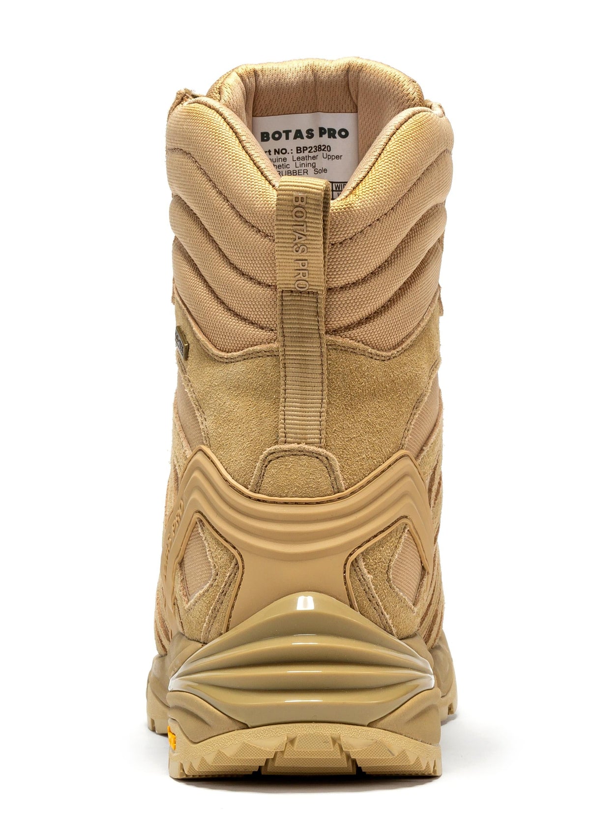 Botas Pro Sand 8” Waterproof Tactical Boots with VIBRAM® Traction Lug Outsole | BP22820
