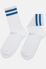 Conte Active Cotton Long Socks with Lurex Stripes