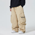 Waterproof Loose Fit Abrasion-Resistant Snow Pants