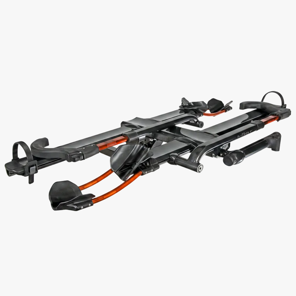 Kuat NV 2.0 Hitch Mounted Bike Rack 2 Bikes 1-1/4" Gun Metal Grey